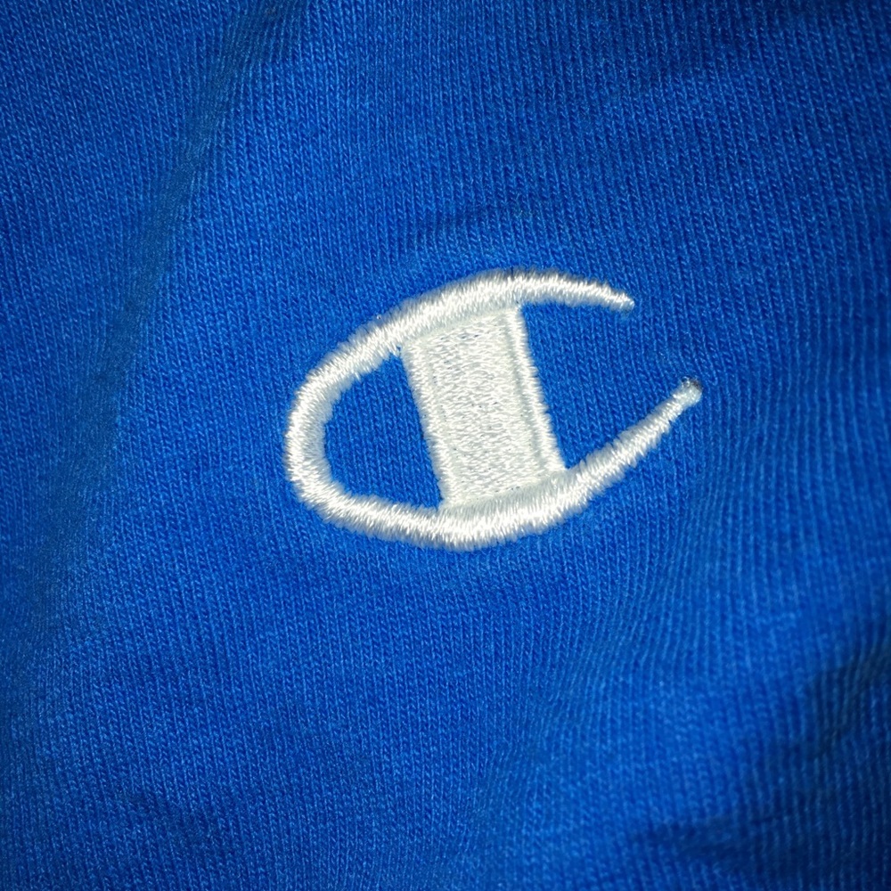 Blue champion t-shirt